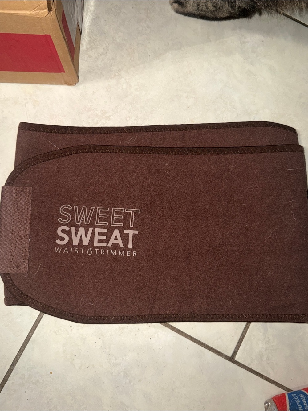 Sweet Sweat Waist Trimmer in Brown
